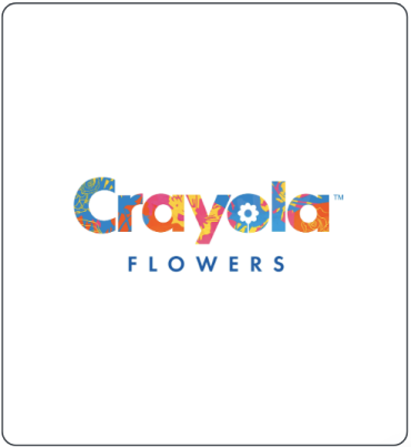 Crayola Flowers logo