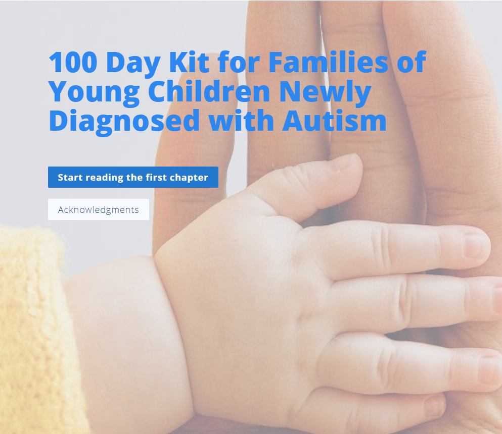 100 Day Kit For Young Children Autism Speaks