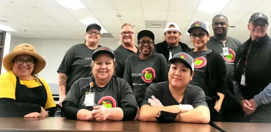 Cobb County School District cafeteria staff