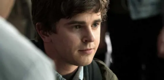 Freddie Highmore autistic doctor on the show The Good Doctor