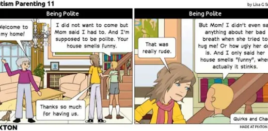 Autism parenting comic by Lisa Smith