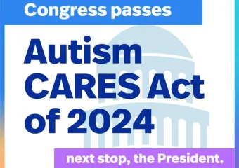 Congress passes Autism CARES Act of 2024