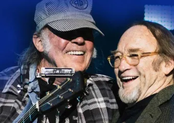 Neil Young & Stephen Stills at Light Up the Blues 2024