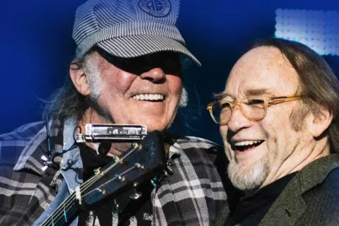 Neil Young & Stephen Stills at Light Up the Blues 2024