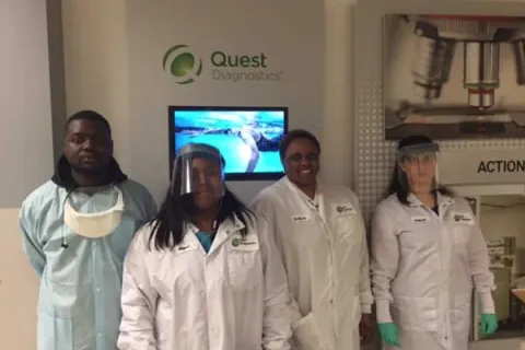 Quest Diagnostics employees in Tucker, GA