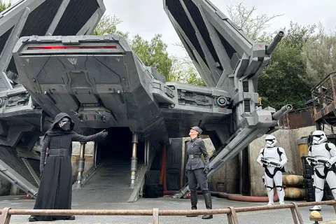 Star Wars performance at Disneyland