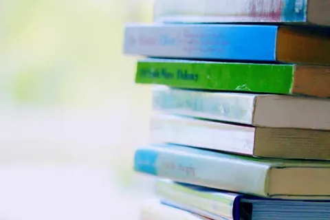 stack of books