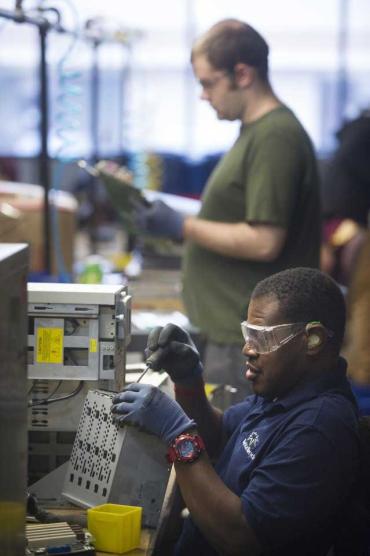 Blue Star Recyclers employees