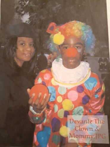 De'Vante and Sheila on Halloween