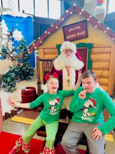 Hurley kids with autism-friendly Santa