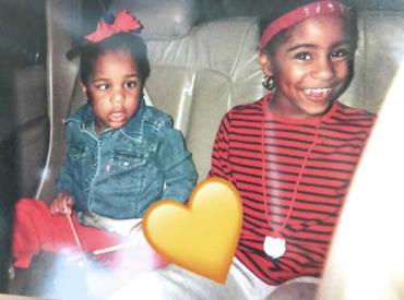 Jaylan and Bailey as children