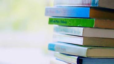 stack of books